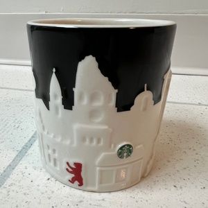 Starbucks Mug celebrating  Berlin Rare 2012 16 oz. Collectible Unique